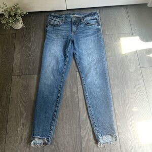 Woman’s Kut from the Kloth skinny ankle jeans